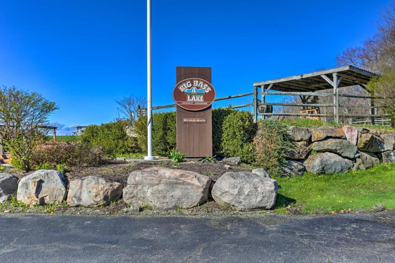Cozy Gouldsboro Home With Fire Pit In Big Bass Lake! Esterno foto
