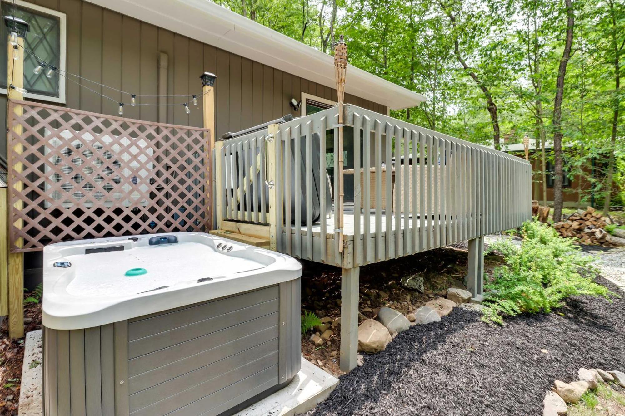 Cozy Gouldsboro Home With Fire Pit In Big Bass Lake! Esterno foto